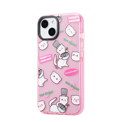 FERRET-LY AWSOME Phone Case (PINK)