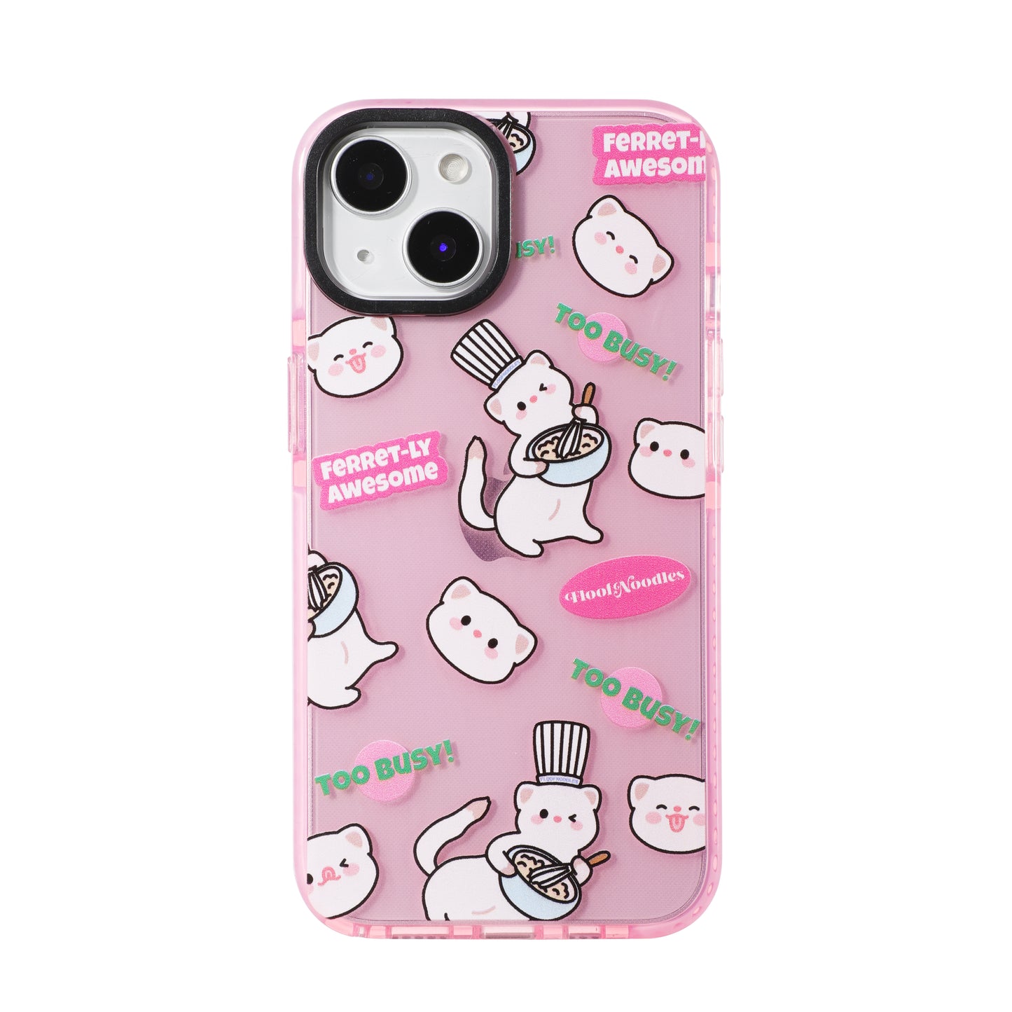 FERRET-LY AWSOME Phone Case (PINK)