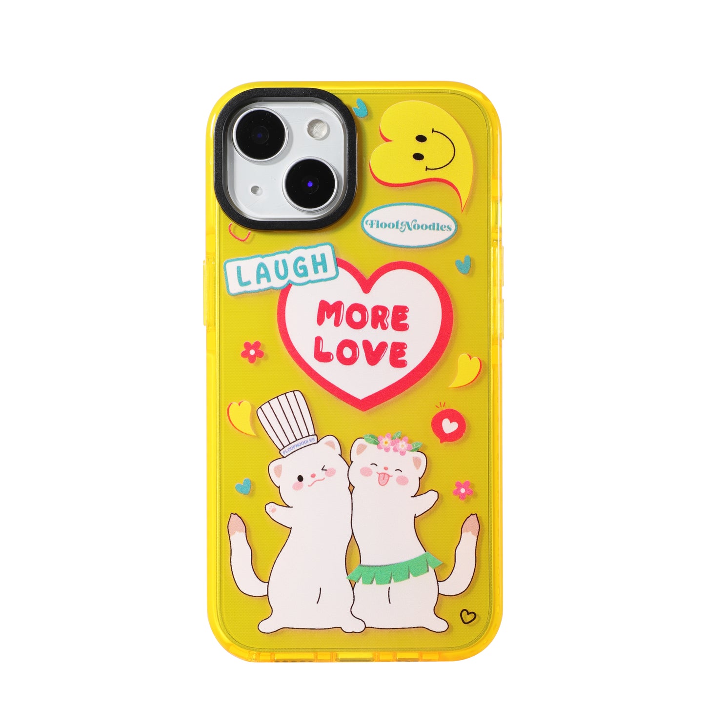 LOVE&LAUGHT Phone Case  (YELLOW)