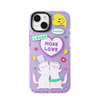 LOVE&LAUGHT Phone Case (PURPLE)